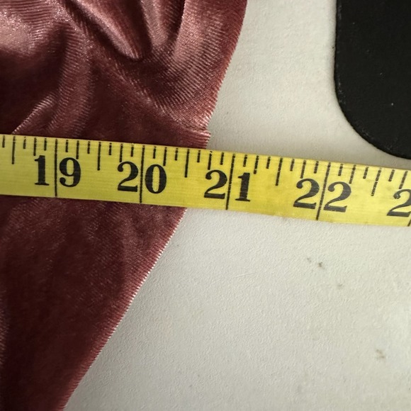 Knox Rose Long Sleeve Velvet A-Line Rose Pink Dress Size XXL Boho - Picture 8 of 9